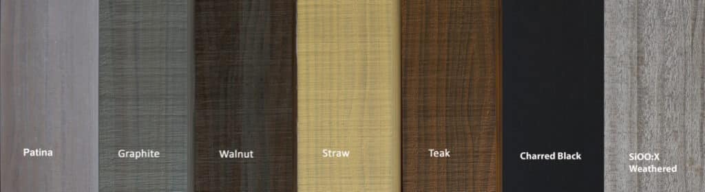 Vulcan Timber Colour Range