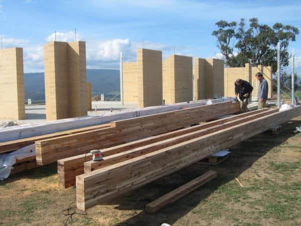 Cypress Pine Glulam Beams