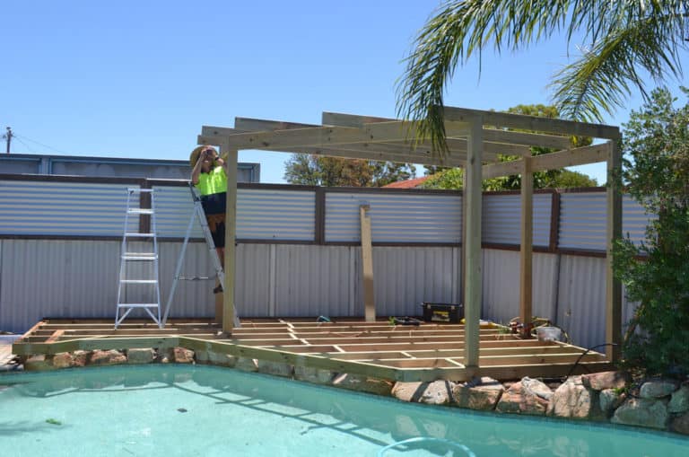 Treated Pine Pergola