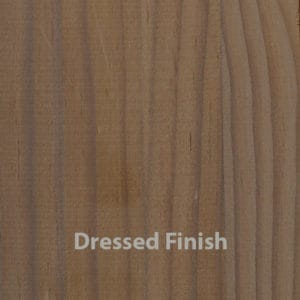 Dressed Finish Labelled Raw