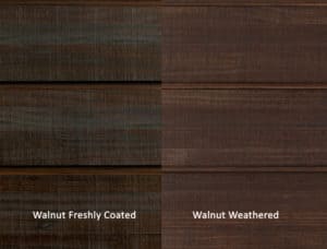 Fresh vs Weathered Walnut