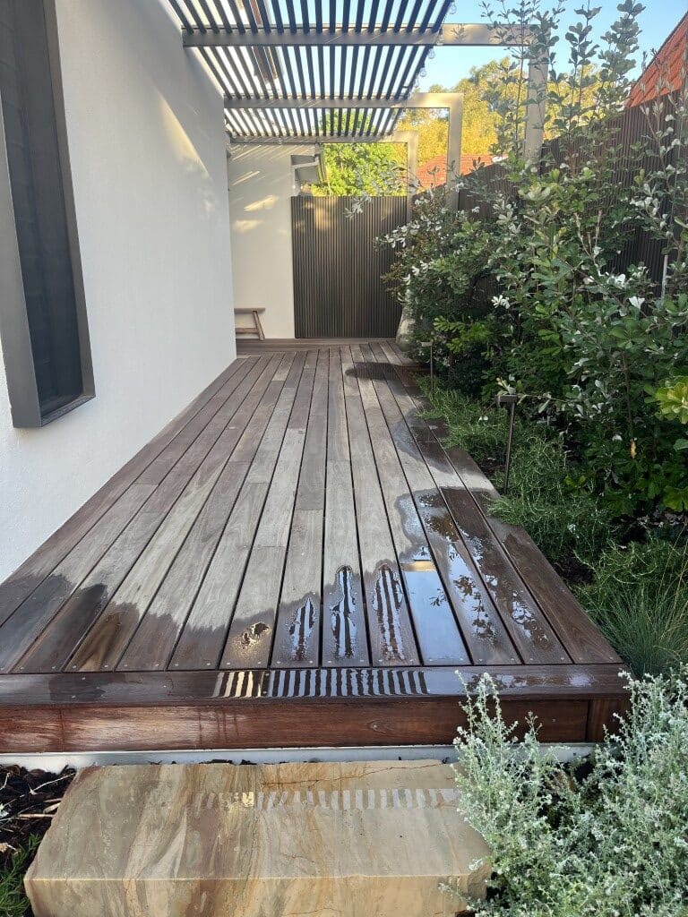 spotted gum decking