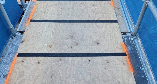 Plywood path